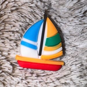 Sailboat CROCS Jibbitz Shoe Charm 5/$20
